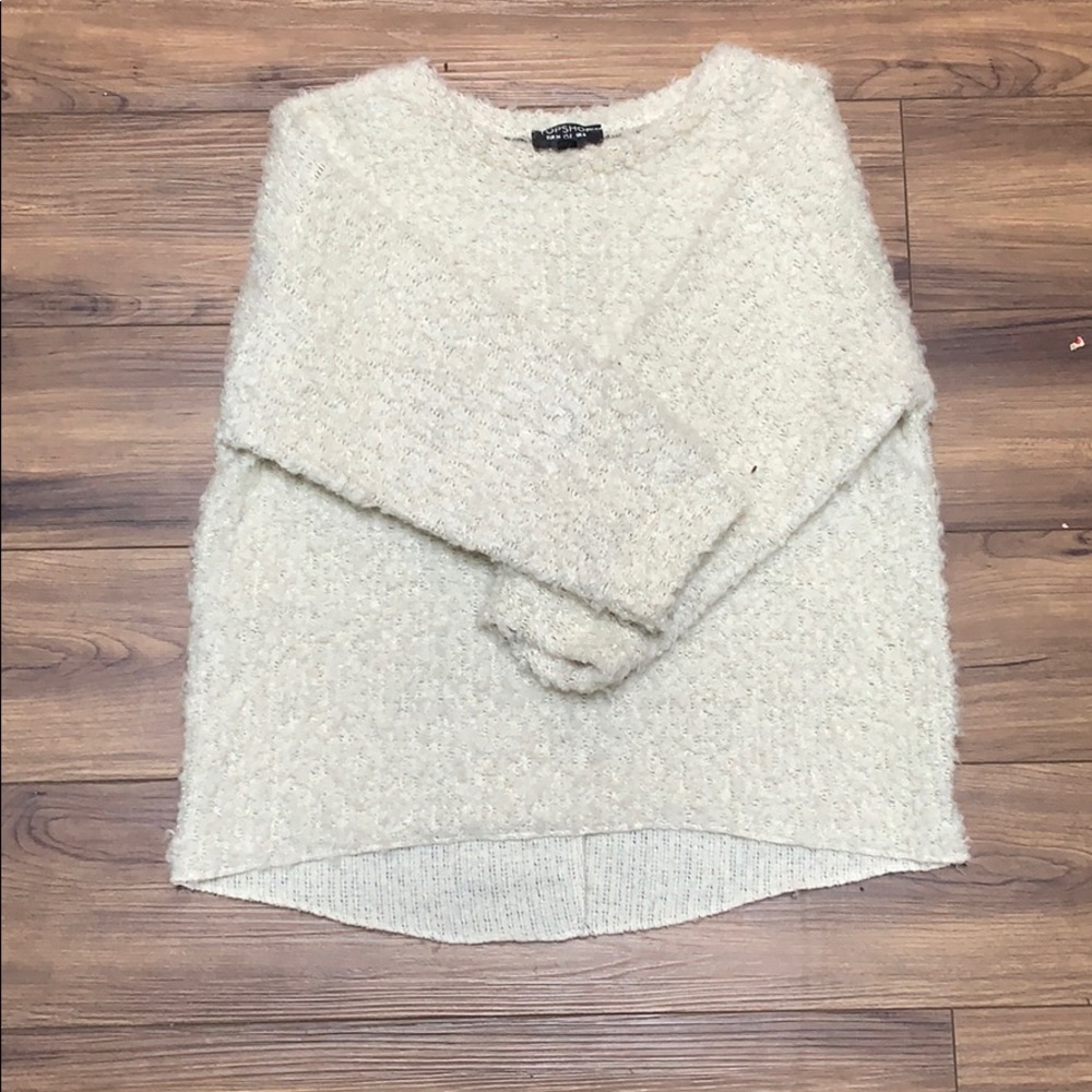Topshop fuzzy sweater